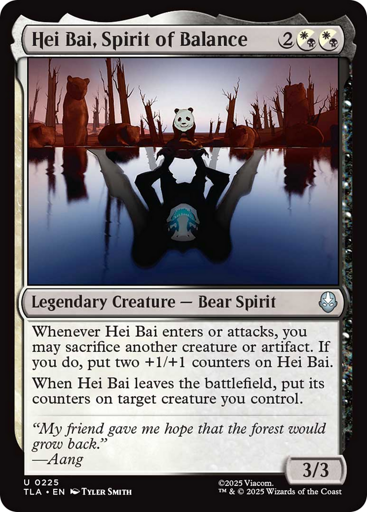 Hei Bai, Spirit of Balance [Avatar: The Last Airbender] MTG Single Magic: The Gathering | Red Claw Gaming