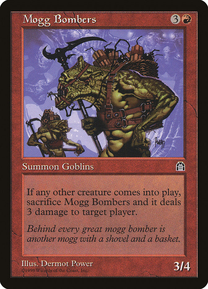Mogg Bombers [Stronghold] MTG Single Magic: The Gathering | Red Claw Gaming