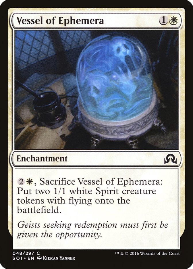 Vessel of Ephemera [Shadows over Innistrad] MTG Single Magic: The Gathering | Red Claw Gaming