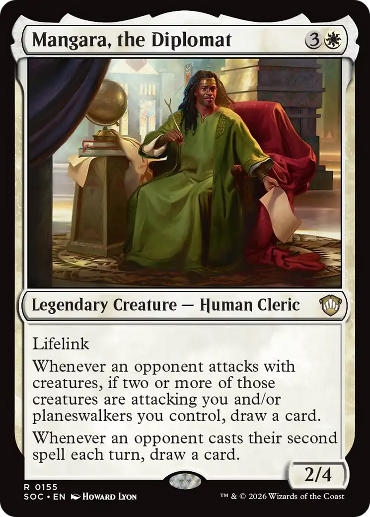 Mangara, the Diplomat [Secrets of Strixhaven Commander] MTG Single Magic: The Gathering | Red Claw Gaming