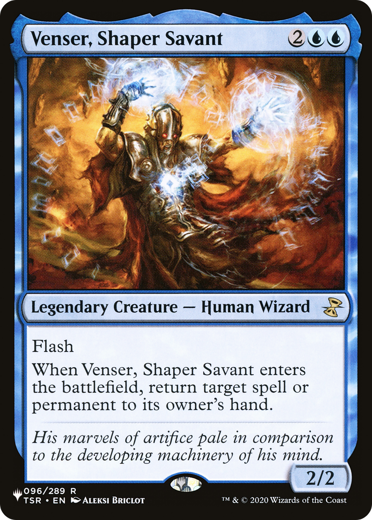 Venser, Shaper Savant [The List] MTG Single Magic: The Gathering | Red Claw Gaming