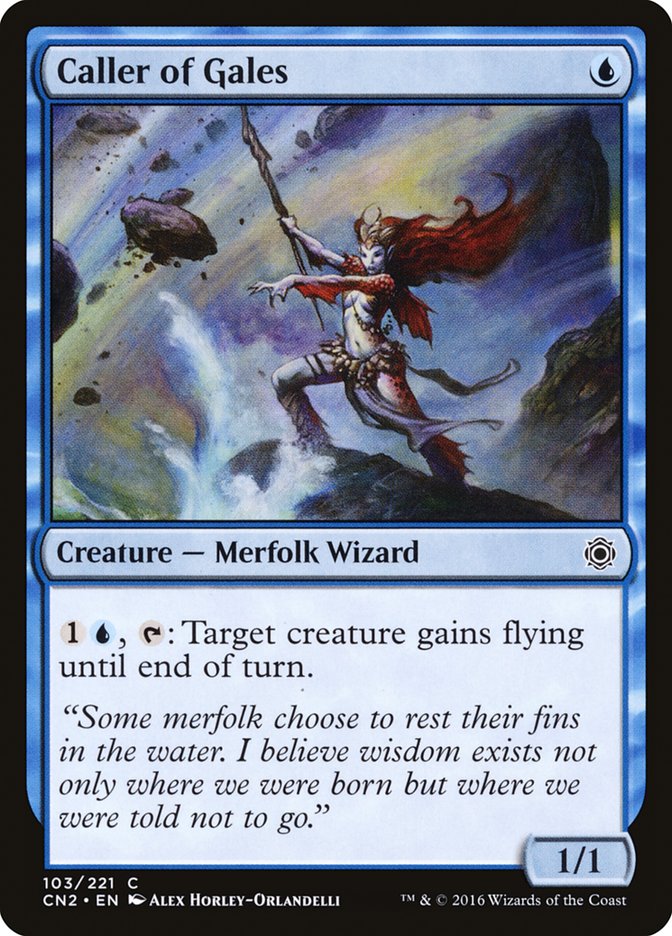 Caller of Gales [Conspiracy: Take the Crown] MTG Single Magic: The Gathering | Red Claw Gaming