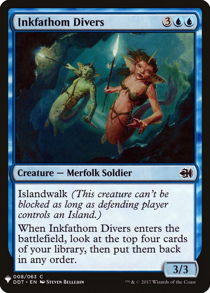 Inkfathom Divers [Mystery Booster] MTG Single Magic: The Gathering    | Red Claw Gaming