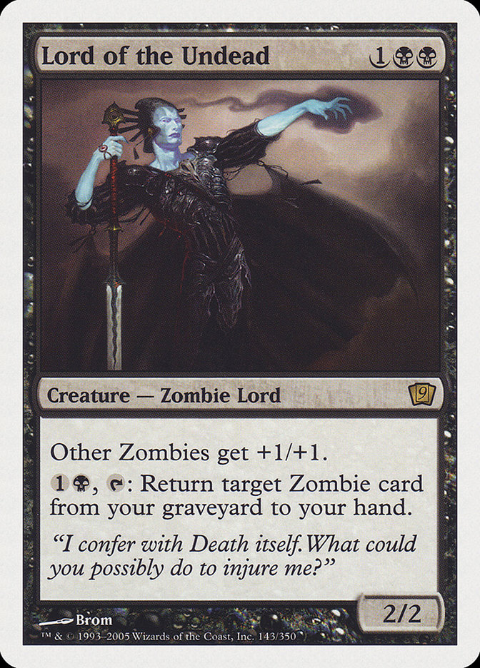 Lord of the Undead [Ninth Edition] MTG Single Magic: The Gathering | Red Claw Gaming