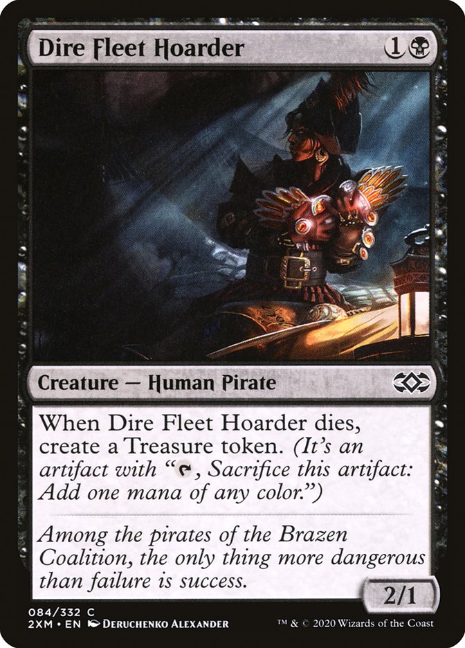 Dire Fleet Hoarder [Double Masters] MTG Single Magic: The Gathering | Red Claw Gaming