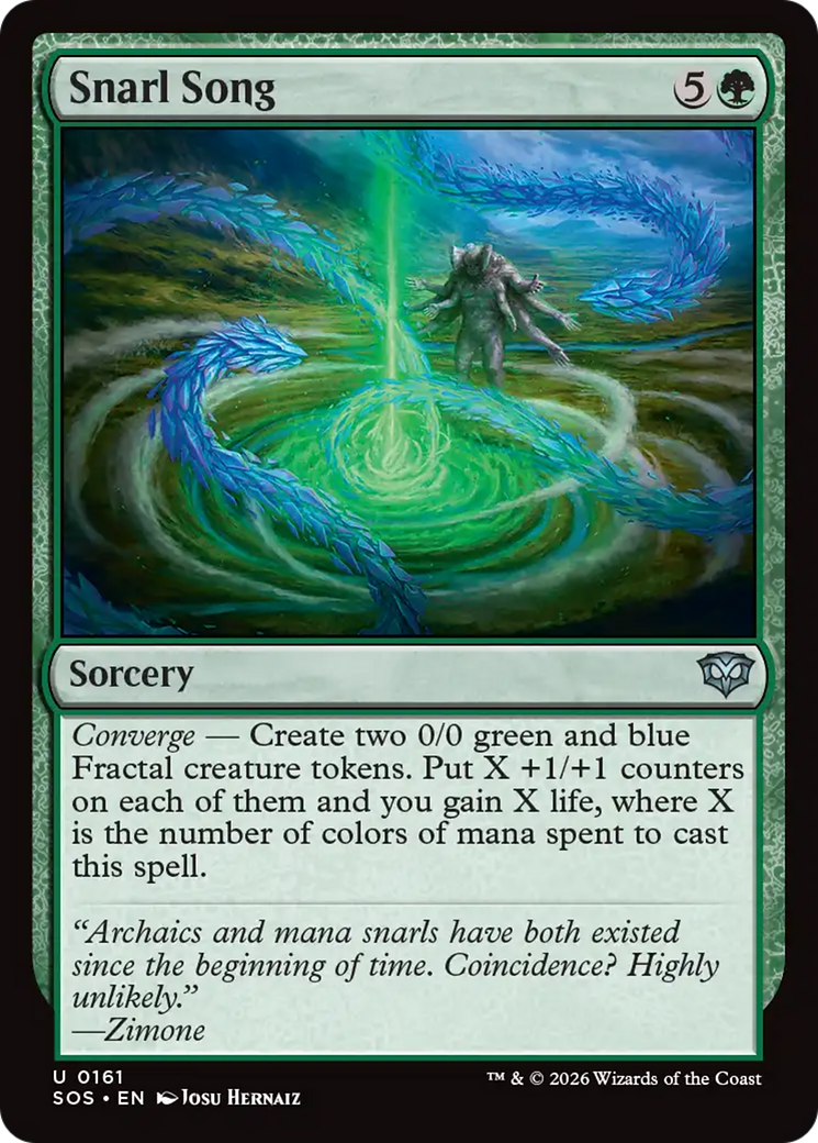 Snarl Song [Secrets of Strixhaven] MTG Single Magic: The Gathering | Red Claw Gaming
