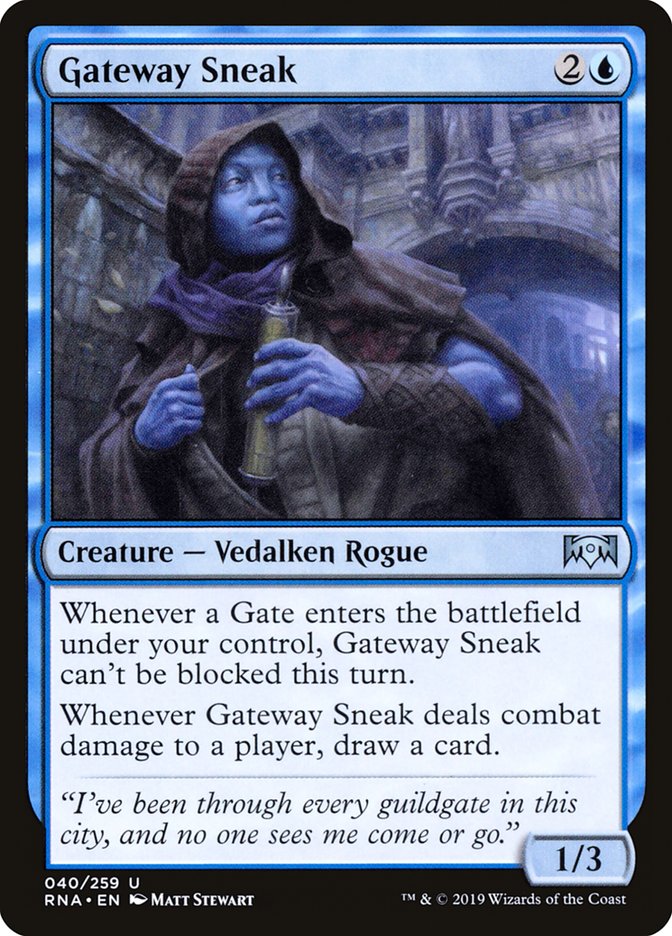 Gateway Sneak [Ravnica Allegiance] MTG Single Magic: The Gathering | Red Claw Gaming