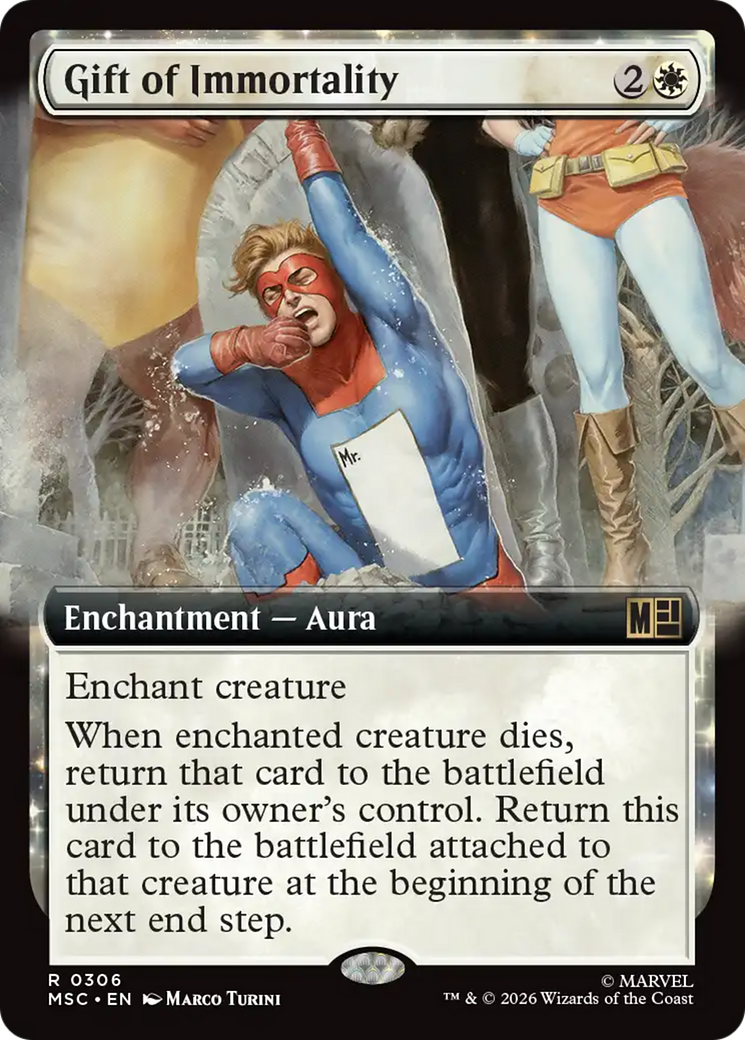 Gift of Immortality (Extended Art) [Marvel Super Heroes Commander] | Red Claw Gaming