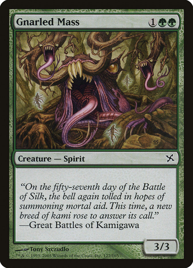 Gnarled Mass [Betrayers of Kamigawa] MTG Single Magic: The Gathering | Red Claw Gaming