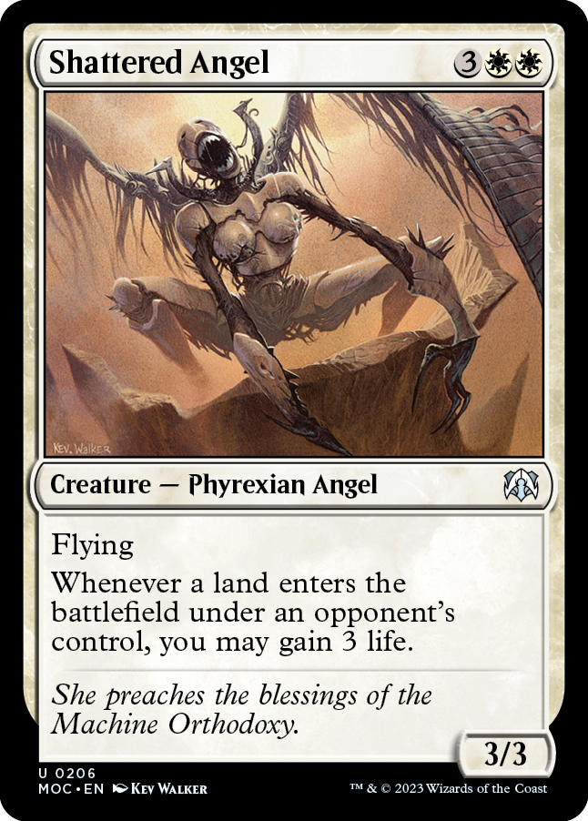 Shattered Angel [March of the Machine Commander] MTG Single Magic: The Gathering | Red Claw Gaming