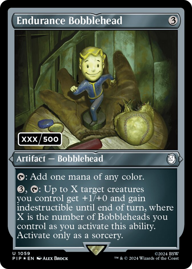 Endurance Bobblehead (Serialized) [Fallout] MTG Single Magic: The Gathering | Red Claw Gaming