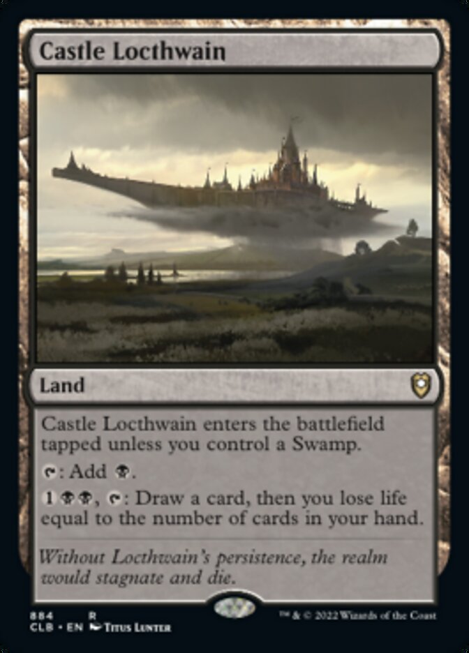Castle Locthwain [Commander Legends: Battle for Baldur's Gate] MTG Single Magic: The Gathering | Red Claw Gaming