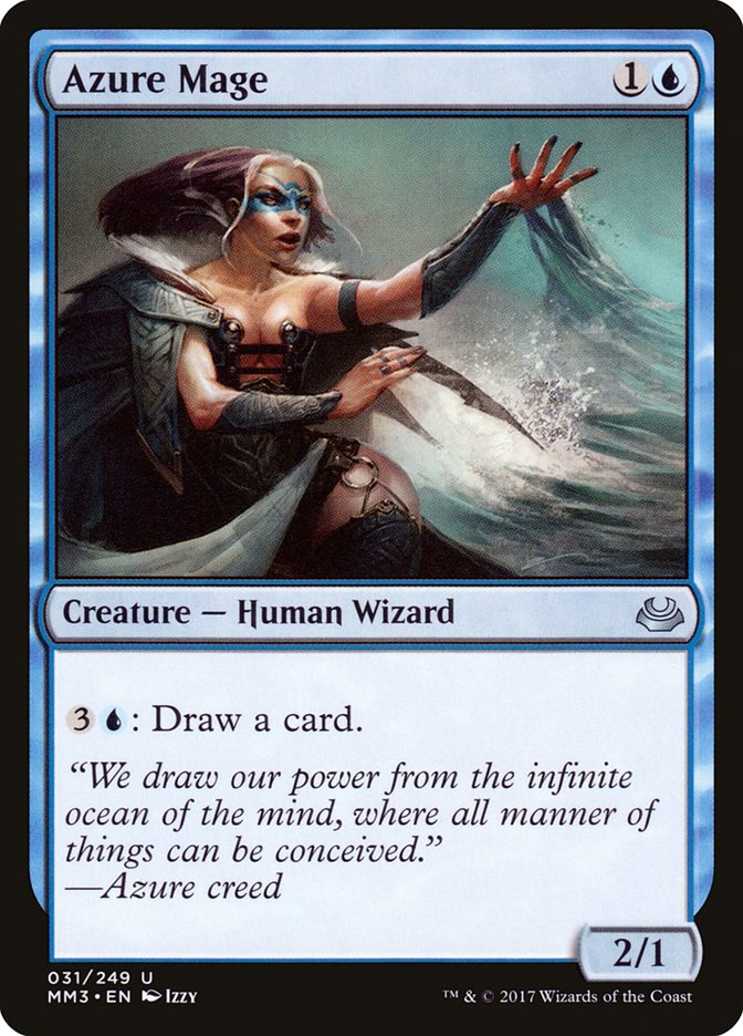 Azure Mage [Modern Masters 2017] MTG Single Magic: The Gathering | Red Claw Gaming
