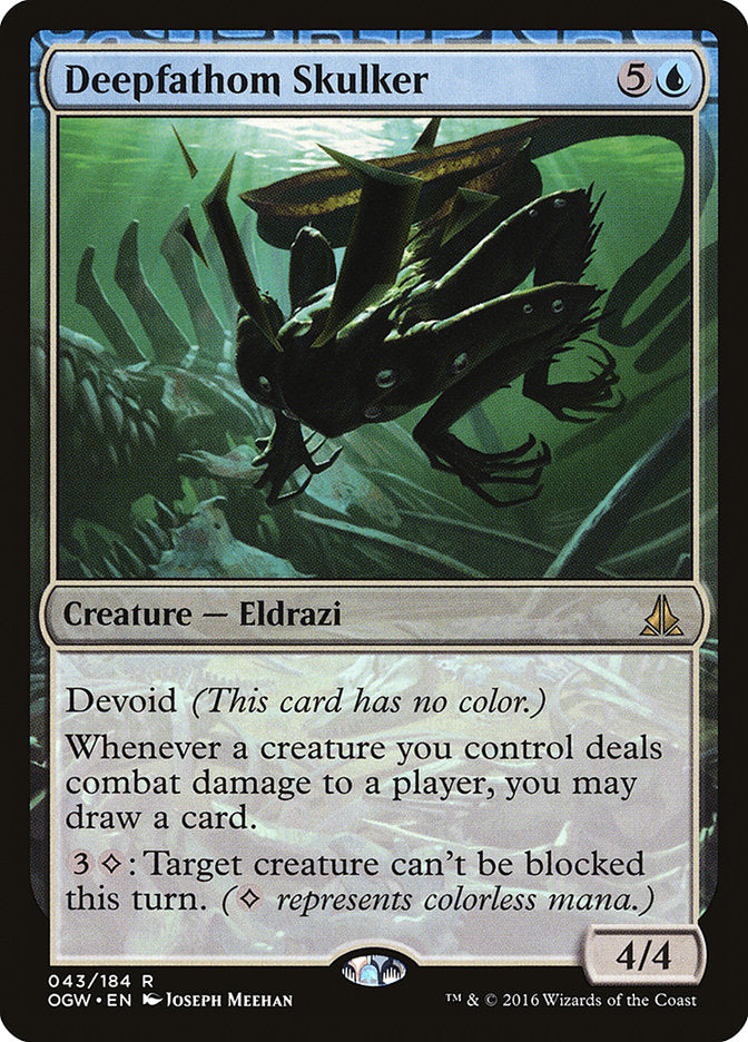 Deepfathom Skulker [Oath of the Gatewatch] MTG Single Magic: The Gathering | Red Claw Gaming
