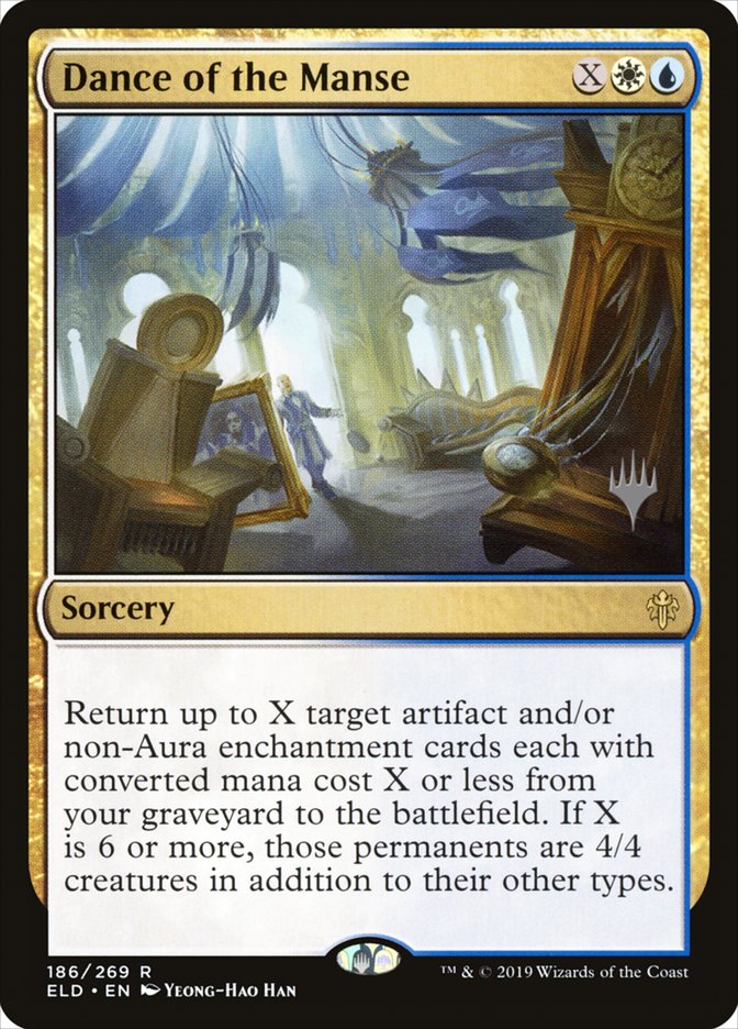 Dance of the Manse (Promo Pack) [Throne of Eldraine Promos] MTG Single Magic: The Gathering | Red Claw Gaming
