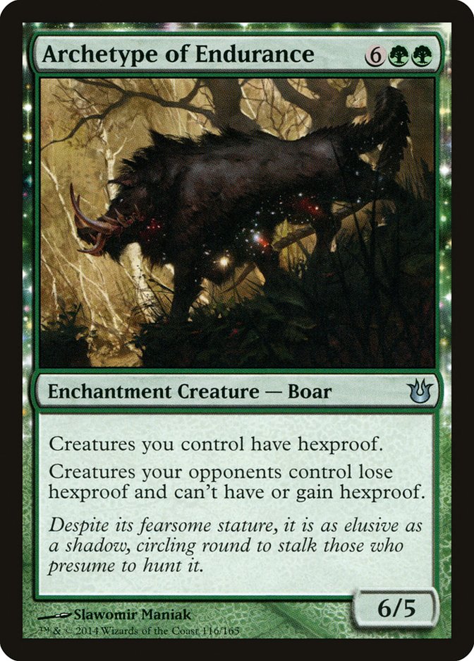 Archetype of Endurance [Born of the Gods] MTG Single Magic: The Gathering | Red Claw Gaming