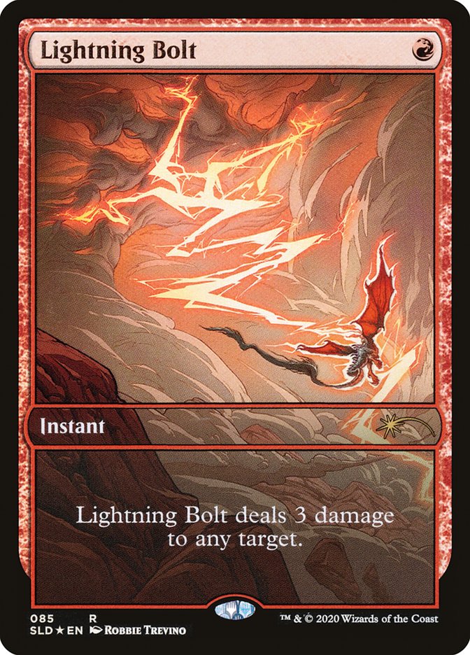 Lightning Bolt (085) [Secret Lair Drop Series] MTG Single Magic: The Gathering | Red Claw Gaming
