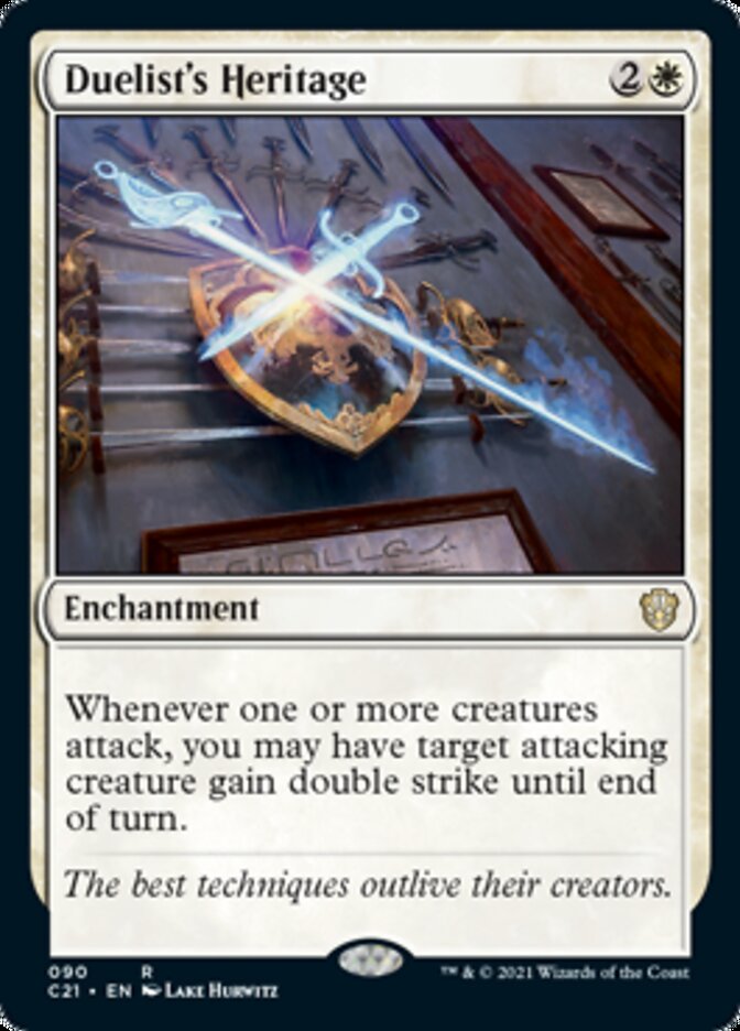 Duelist's Heritage [Commander 2021] MTG Single Magic: The Gathering | Red Claw Gaming