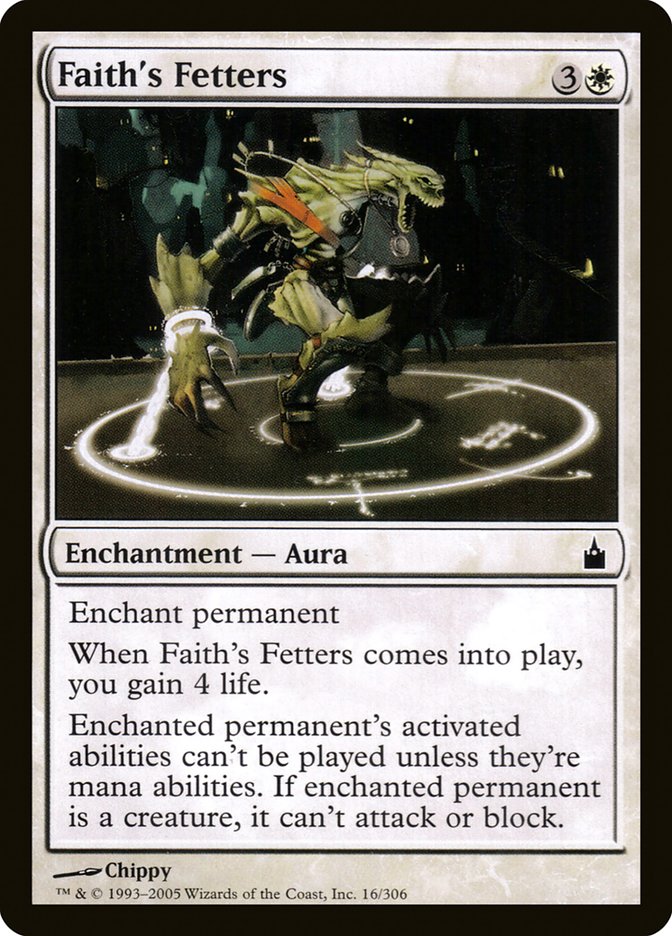 Faith's Fetters [Ravnica: City of Guilds] MTG Single Magic: The Gathering | Red Claw Gaming