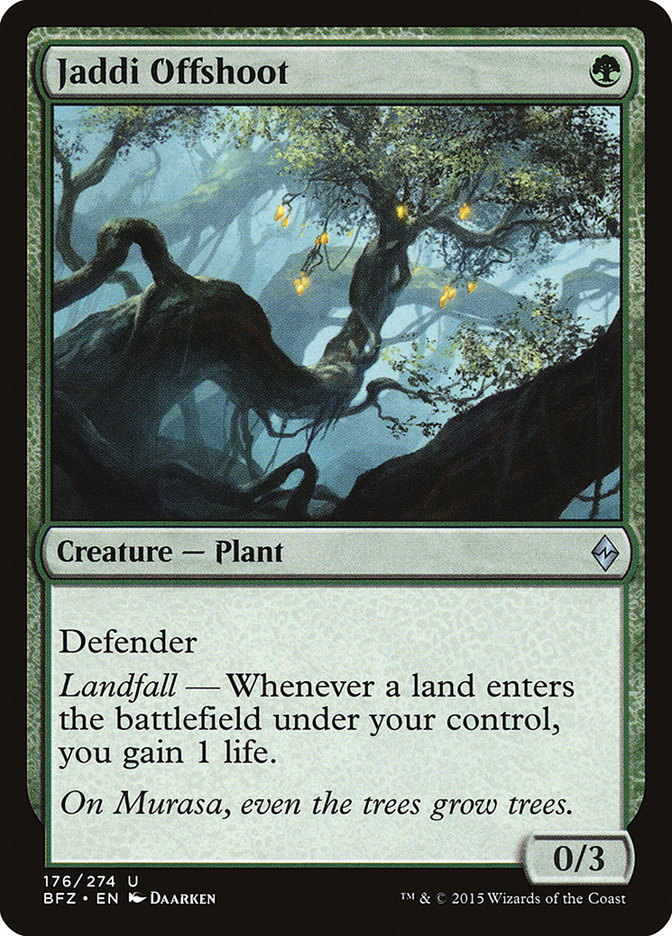Jaddi Offshoot [Battle for Zendikar] MTG Single Magic: The Gathering | Red Claw Gaming