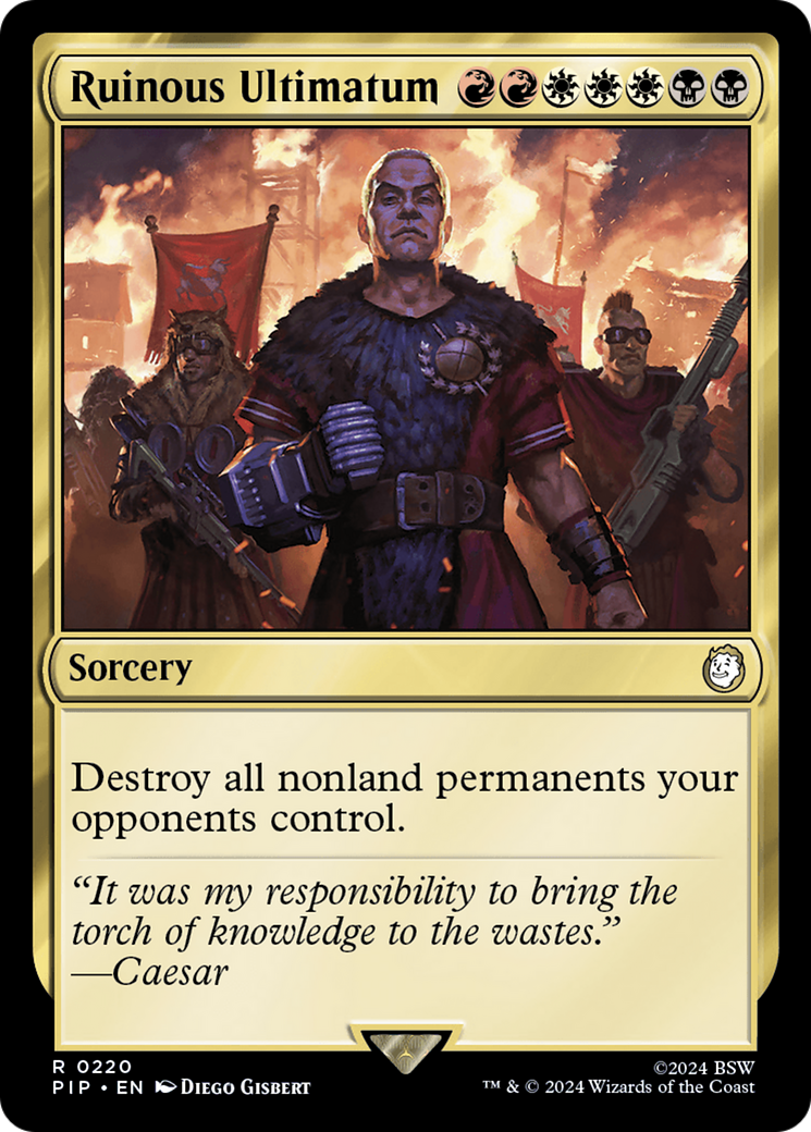 Ruinous Ultimatum [Fallout] MTG Single Magic: The Gathering | Red Claw Gaming