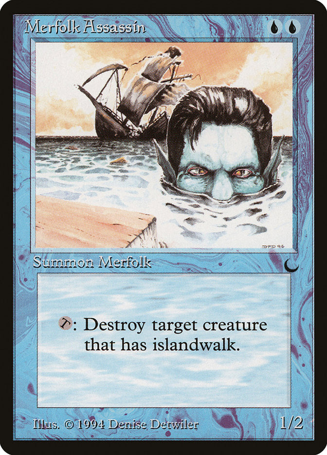 Merfolk Assassin [The Dark] MTG Single Magic: The Gathering | Red Claw Gaming