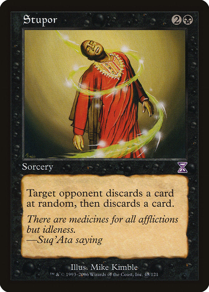 Stupor [Time Spiral Timeshifted] MTG Single Magic: The Gathering | Red Claw Gaming