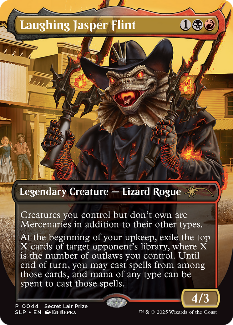 Laughing Jasper Flint [Secret Lair Showdown] MTG Single Magic: The Gathering | Red Claw Gaming