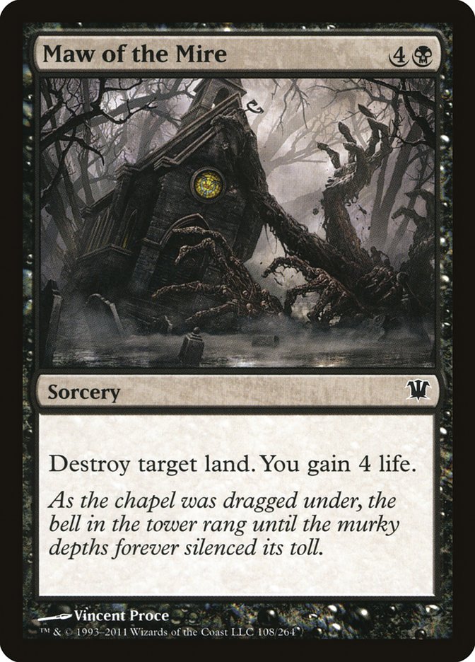 Maw of the Mire [Innistrad] MTG Single Magic: The Gathering | Red Claw Gaming