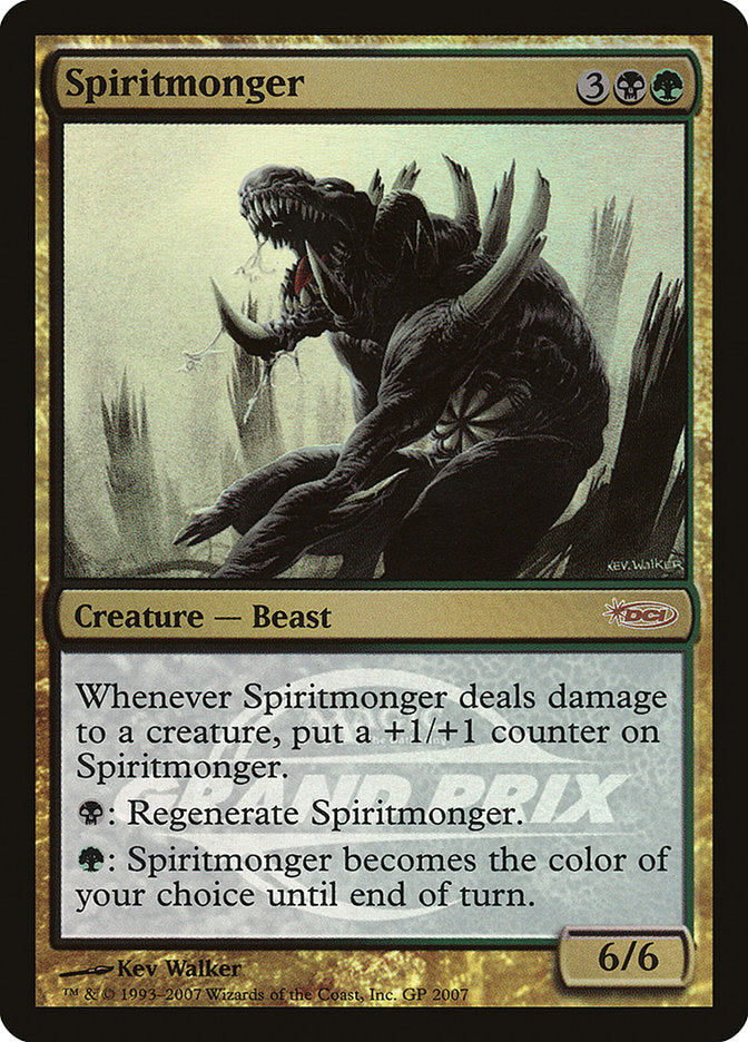 Spiritmonger (Grand Prix) [Grand Prix Promos] MTG Single Magic: The Gathering | Red Claw Gaming