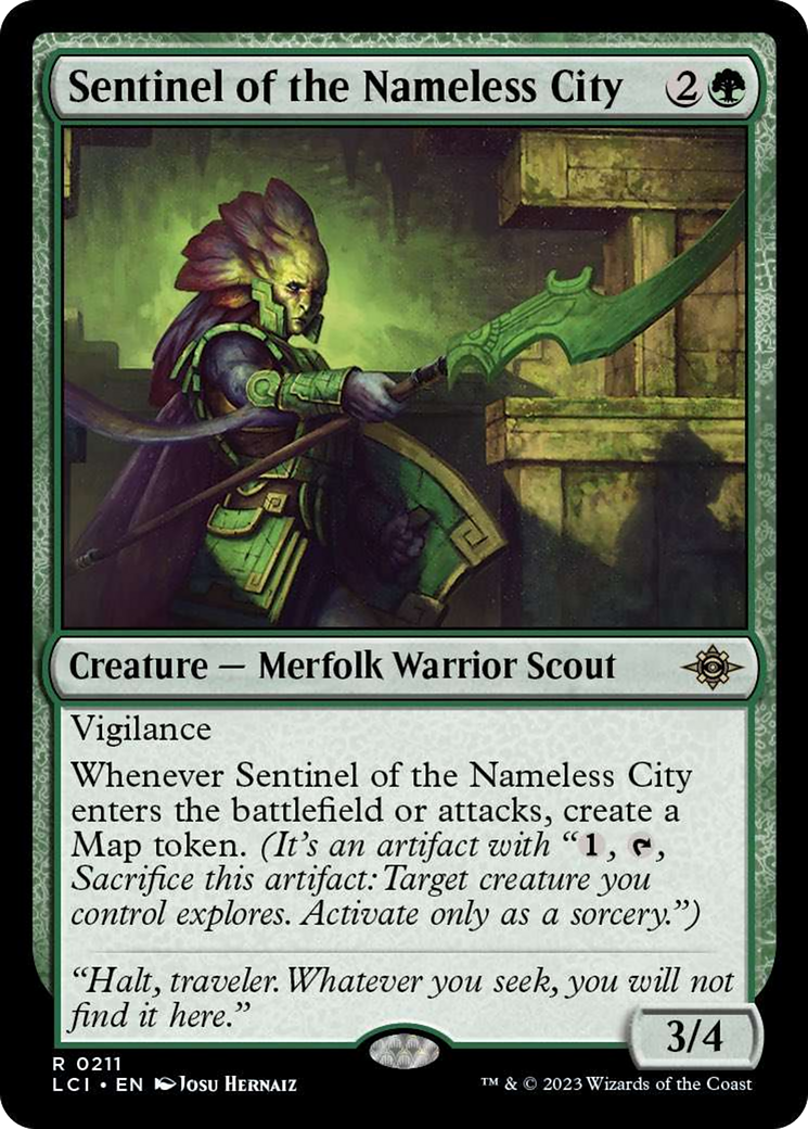 Sentinel of the Nameless City [The Lost Caverns of Ixalan] MTG Single Magic: The Gathering    | Red Claw Gaming