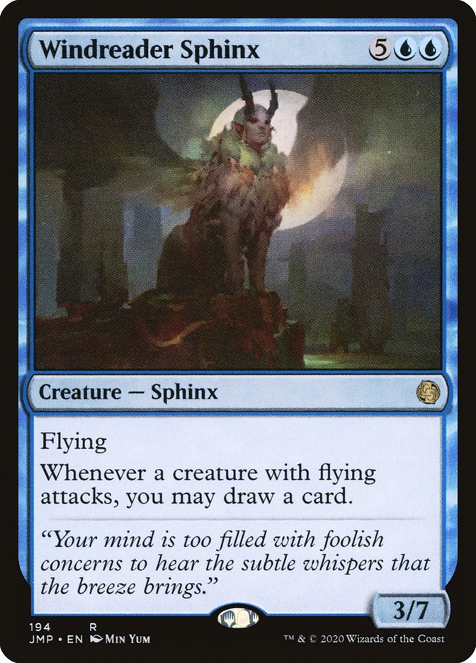 Windreader Sphinx [Jumpstart] MTG Single Magic: The Gathering | Red Claw Gaming