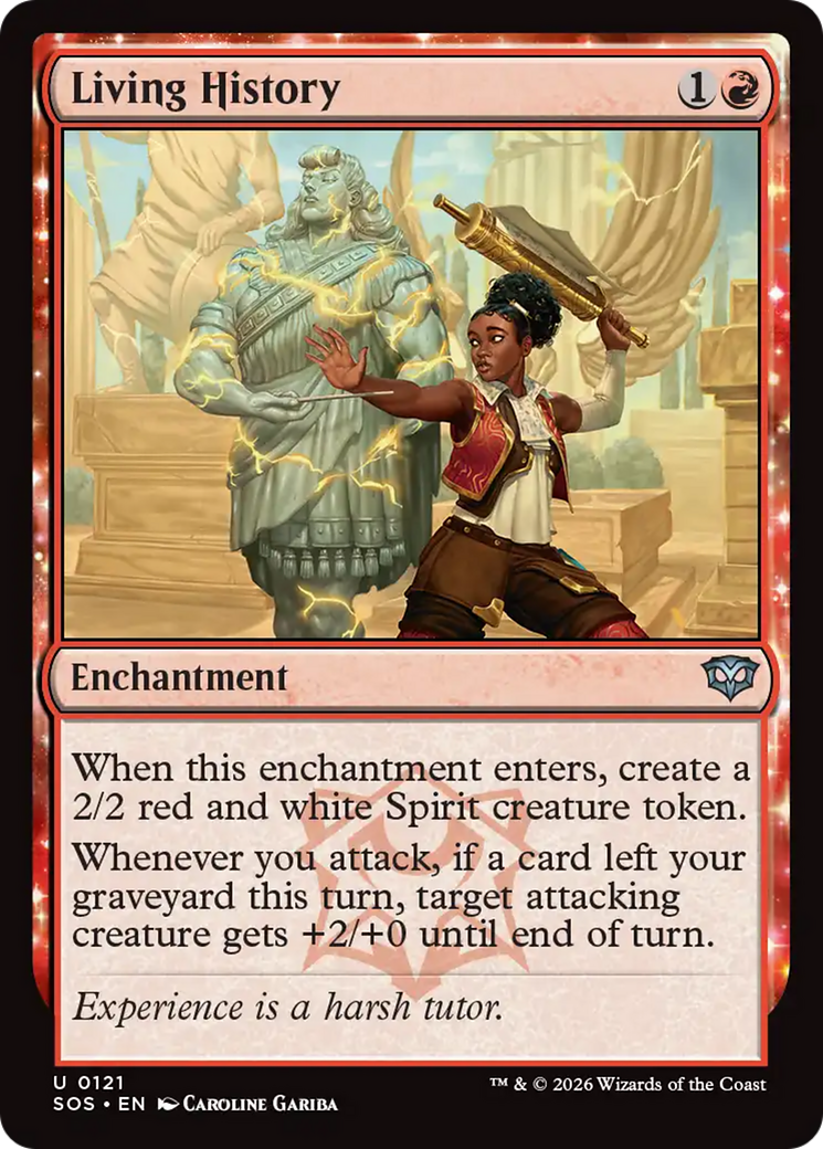 Living History [Secrets of Strixhaven] MTG Single Magic: The Gathering | Red Claw Gaming