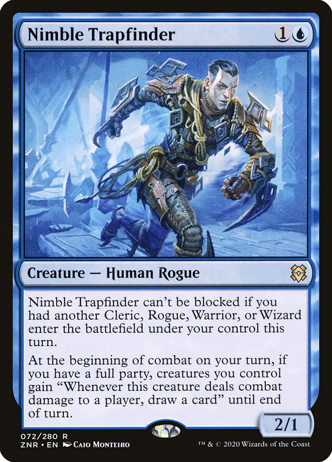 Nimble Trapfinder [Zendikar Rising] MTG Single Magic: The Gathering | Red Claw Gaming