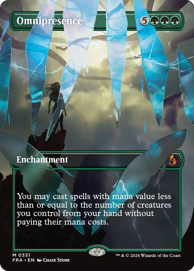 Omnipresence (Borderless) (0331) [Reality Fracture] MTG Single Magic: The Gathering | Red Claw Gaming
