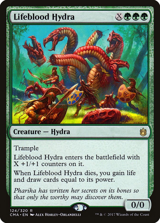 Lifeblood Hydra [Commander Anthology] MTG Single Magic: The Gathering | Red Claw Gaming
