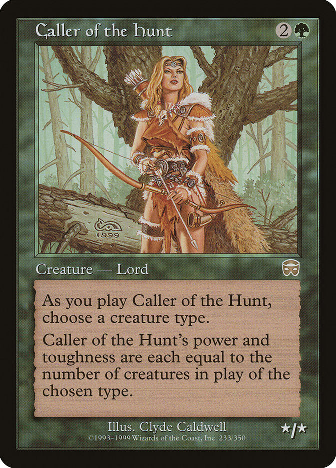 Caller of the Hunt [Mercadian Masques] MTG Single Magic: The Gathering | Red Claw Gaming
