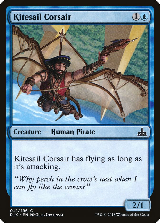 Kitesail Corsair [Rivals of Ixalan] MTG Single Magic: The Gathering | Red Claw Gaming