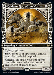 Reidane, God of the Worthy // Valkmira, Protector's Shield (Showcase) [Kaldheim] MTG Single Magic: The Gathering | Red Claw Gaming