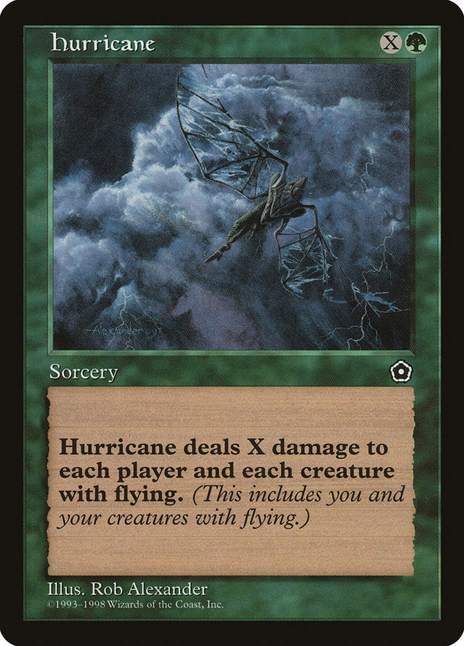 Hurricane [Portal Second Age] MTG Single Magic: The Gathering | Red Claw Gaming