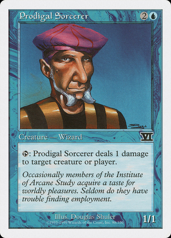 Prodigal Sorcerer [Classic Sixth Edition] MTG Single Magic: The Gathering | Red Claw Gaming