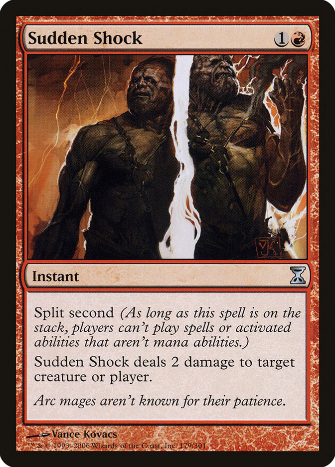 Sudden Shock [Time Spiral] MTG Single Magic: The Gathering | Red Claw Gaming