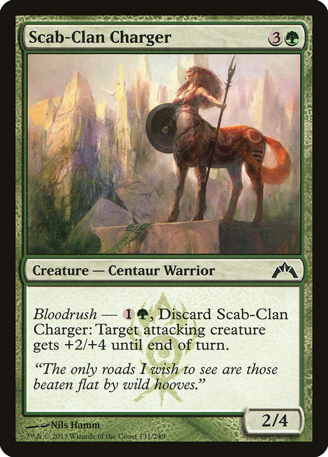 Scab-Clan Charger [Gatecrash] MTG Single Magic: The Gathering | Red Claw Gaming
