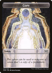Cat // Copy Double-Sided Token [Double Masters Tokens] MTG Single Magic: The Gathering | Red Claw Gaming