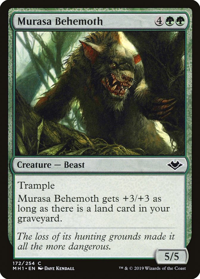 Murasa Behemoth [Modern Horizons] MTG Single Magic: The Gathering    | Red Claw Gaming