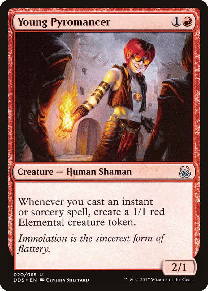 Young Pyromancer [Duel Decks: Mind vs. Might] MTG Single Magic: The Gathering | Red Claw Gaming