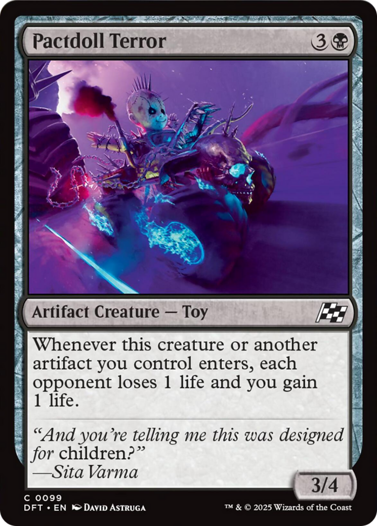 Pactdoll Terror [Aetherdrift] MTG Single Magic: The Gathering | Red Claw Gaming