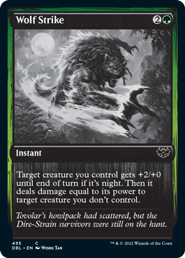 Wolf Strike [Innistrad: Double Feature] MTG Single Magic: The Gathering | Red Claw Gaming