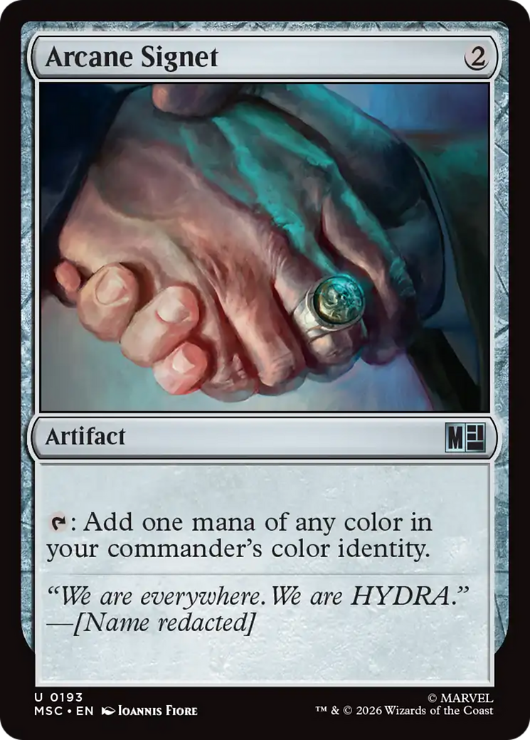 Arcane Signet (0193) [Marvel Super Heroes Commander] | Red Claw Gaming
