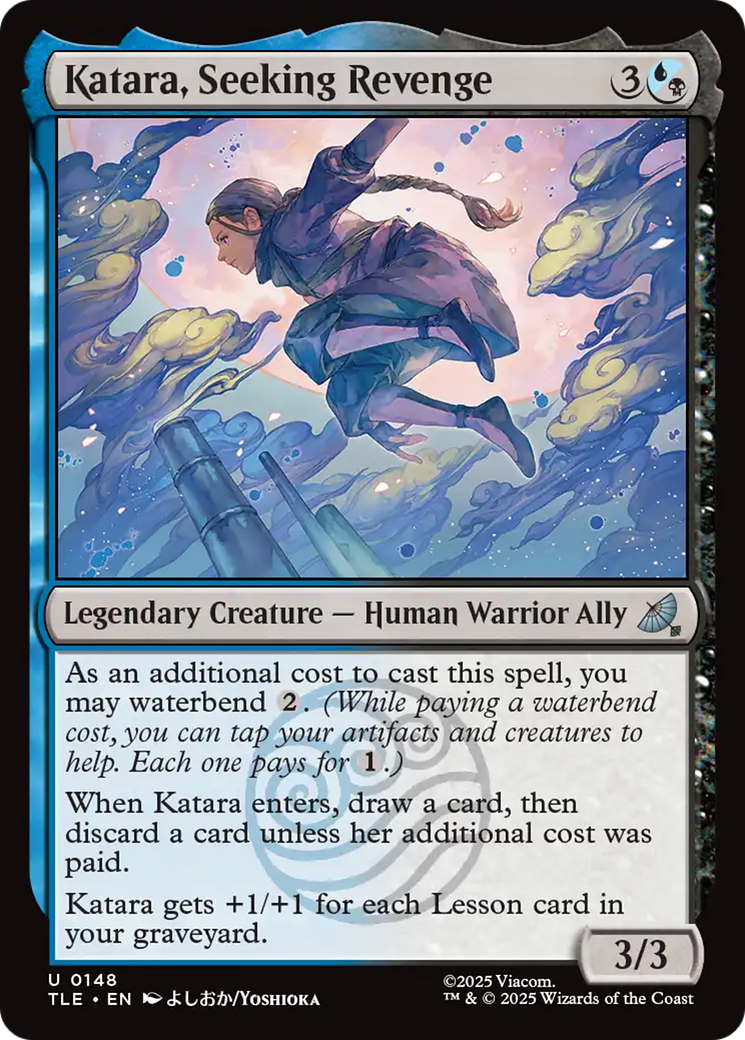 Katara, Seeking Revenge [Avatar: The Last Airbender: Eternal-Legal] MTG Single Magic: The Gathering | Red Claw Gaming